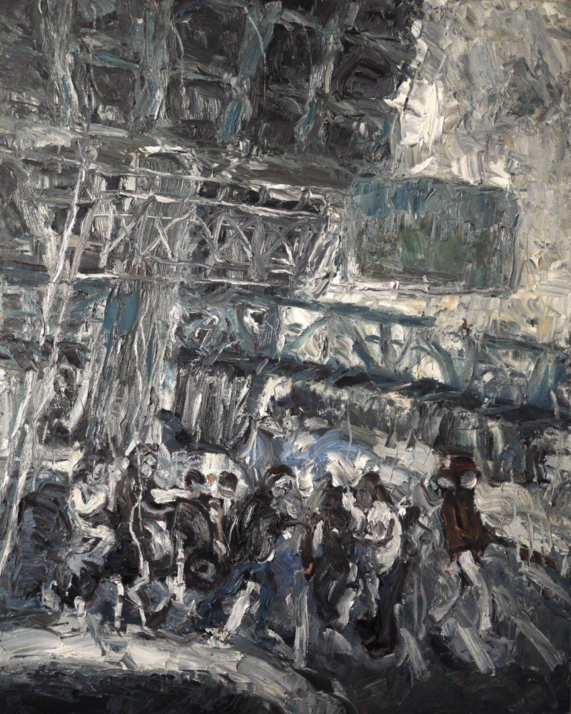 人行道80X100CM，2017